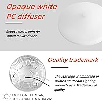 Vista 4 de Luces LED de 3.5 pulgadas y 12 voltios, luz de techo interior con interruptor debajo del gabinete, luces para caravana, remolque, barco, iluminación