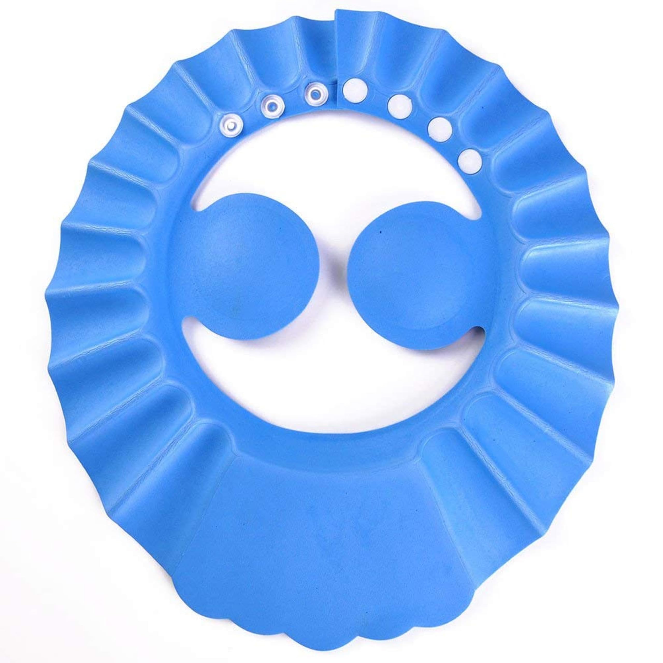 Concepta Baby bath Shower Cap,Bath Visor hat for Eye and Ear wash Protection,Adjustable Silicone Bathing Crown Waterproof Shampoo hat for Washing Hair, Shower Bathing Protection Bath Cap for Toddler, Baby, Kids, Children (Pack of 1 Pis) - Image 2 thumbnail
