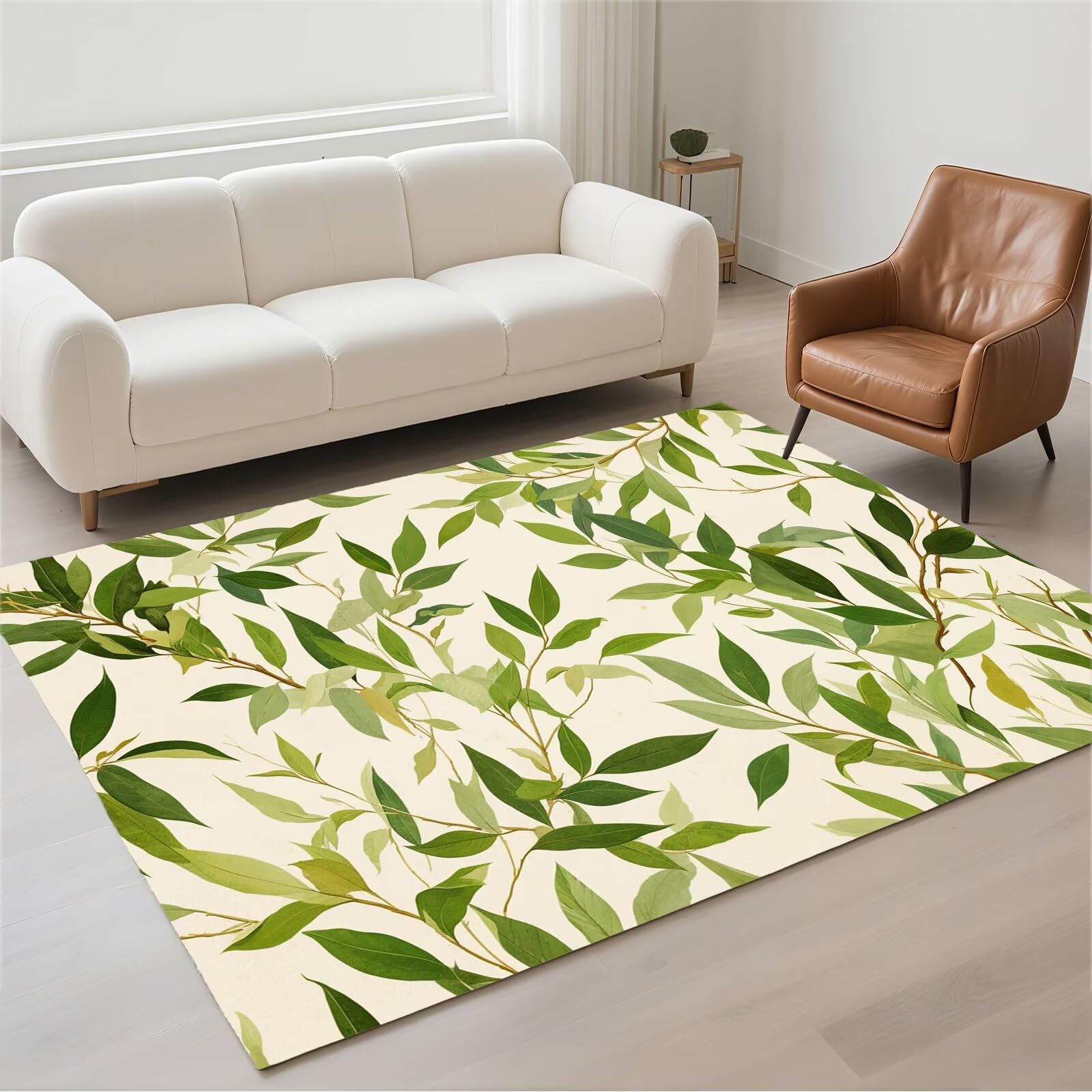 Tapis salon 50x80cm antidérapant idéal pour les sols glissants
