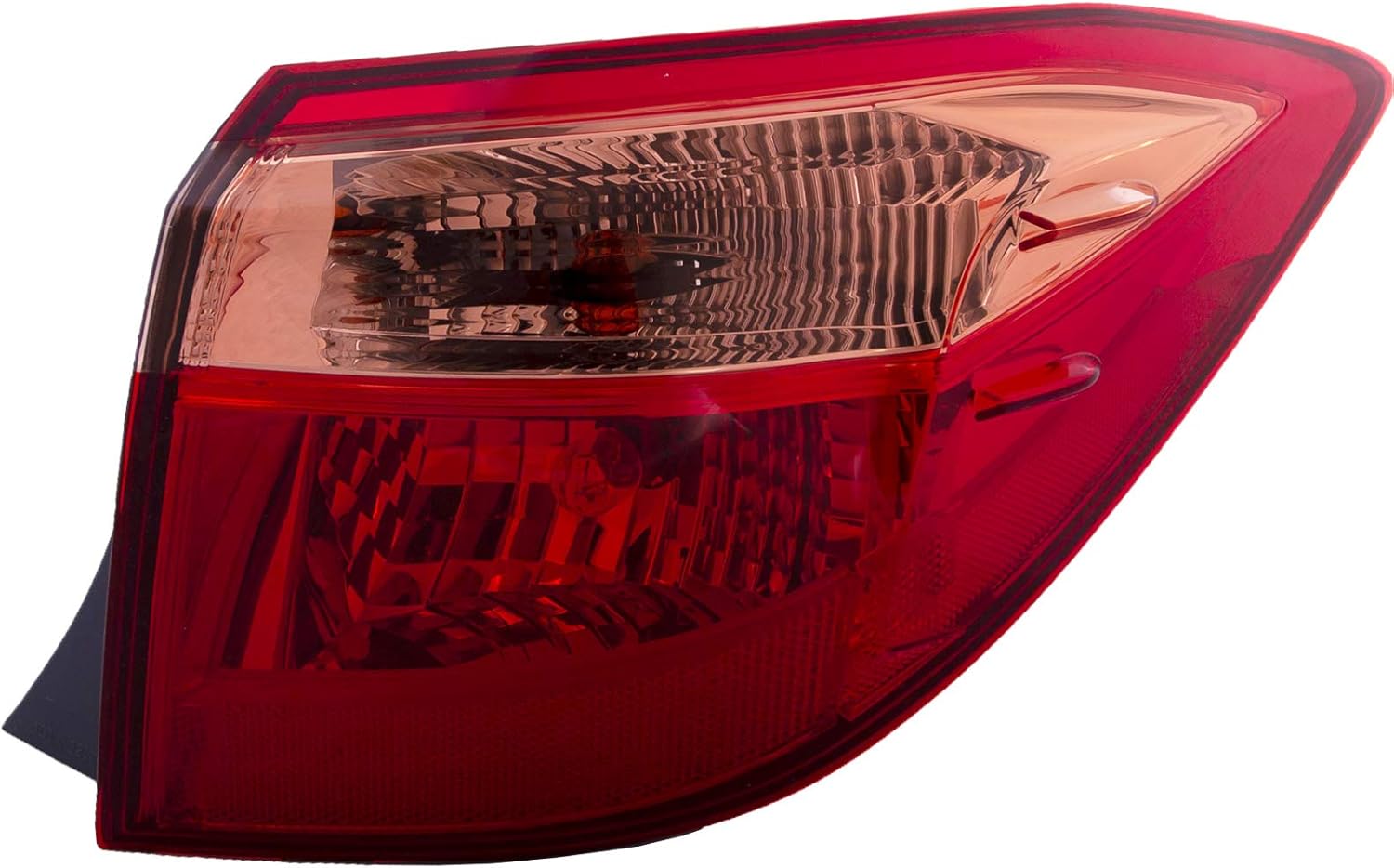 HEADLIGHTSDEPOT CAPA Certified Tail Light Outer Body Mounted Compatible With Toyota Corolla 2017-2019 E L LE ECO Models Includes Right Passenger Side Tail Light
