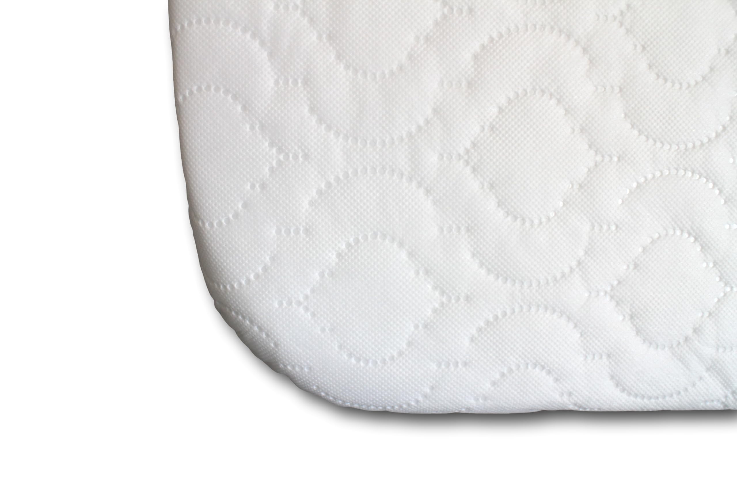 Next2Me Matelas pour berceau avec housse matelassée amovible hypoallergénique lavable Compatible avec berceau Next to Me 83 x 50 x 5 cm
