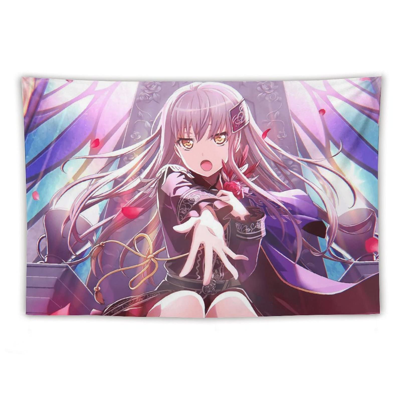 Amazon.co.jp: バンドリ！湊 友希那 タペストリー かわいいアニメ柄 壁