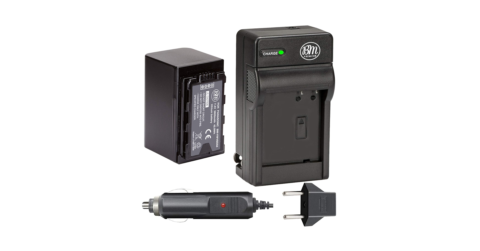 Amazon.com: BM Premium VW-VBD58 Battery and Charger for