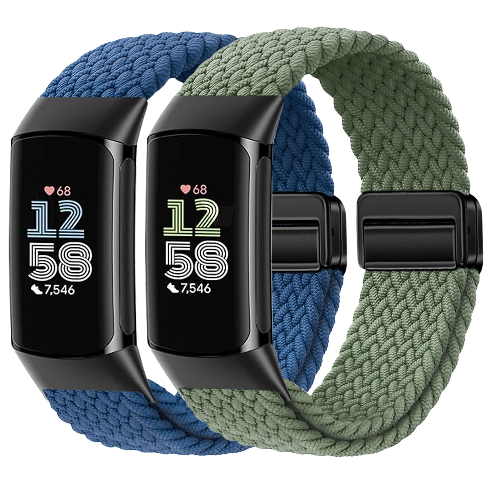 Fitbit Charge 6/5 Bands - Soft Braided -20 Fitbit Charge 6/5 Bands - Soft Braided -20