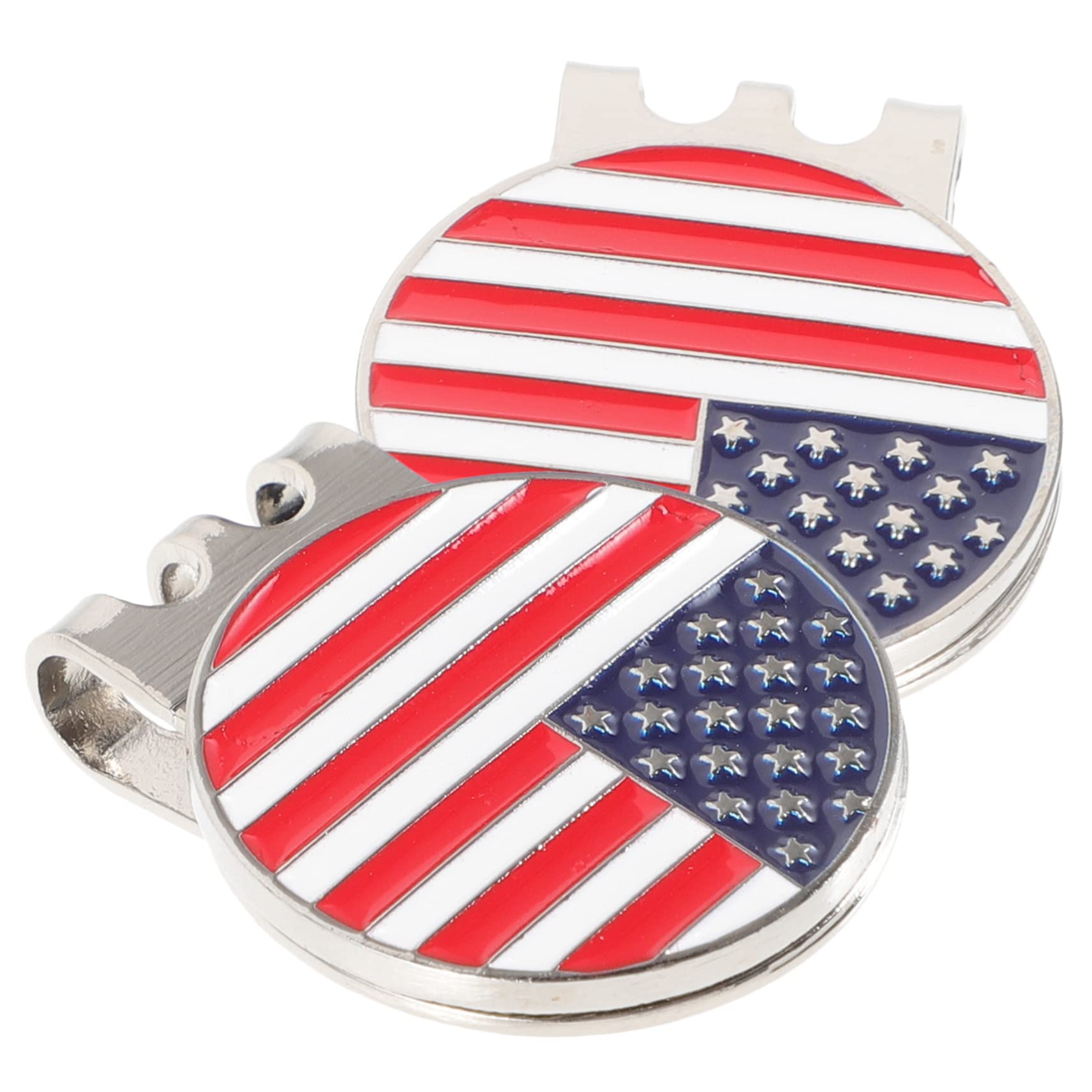 BESPORTBLE Golf Zubehör Ballmarker 10 STK Golfhut-Clip Golf-Hut-Clip- Golfmarkerhalter Dekorativer Golfmarker Markierungen Golfball Marker Golf Golf-Marker-Hut-Clips Golfbedarf Zinklegierung