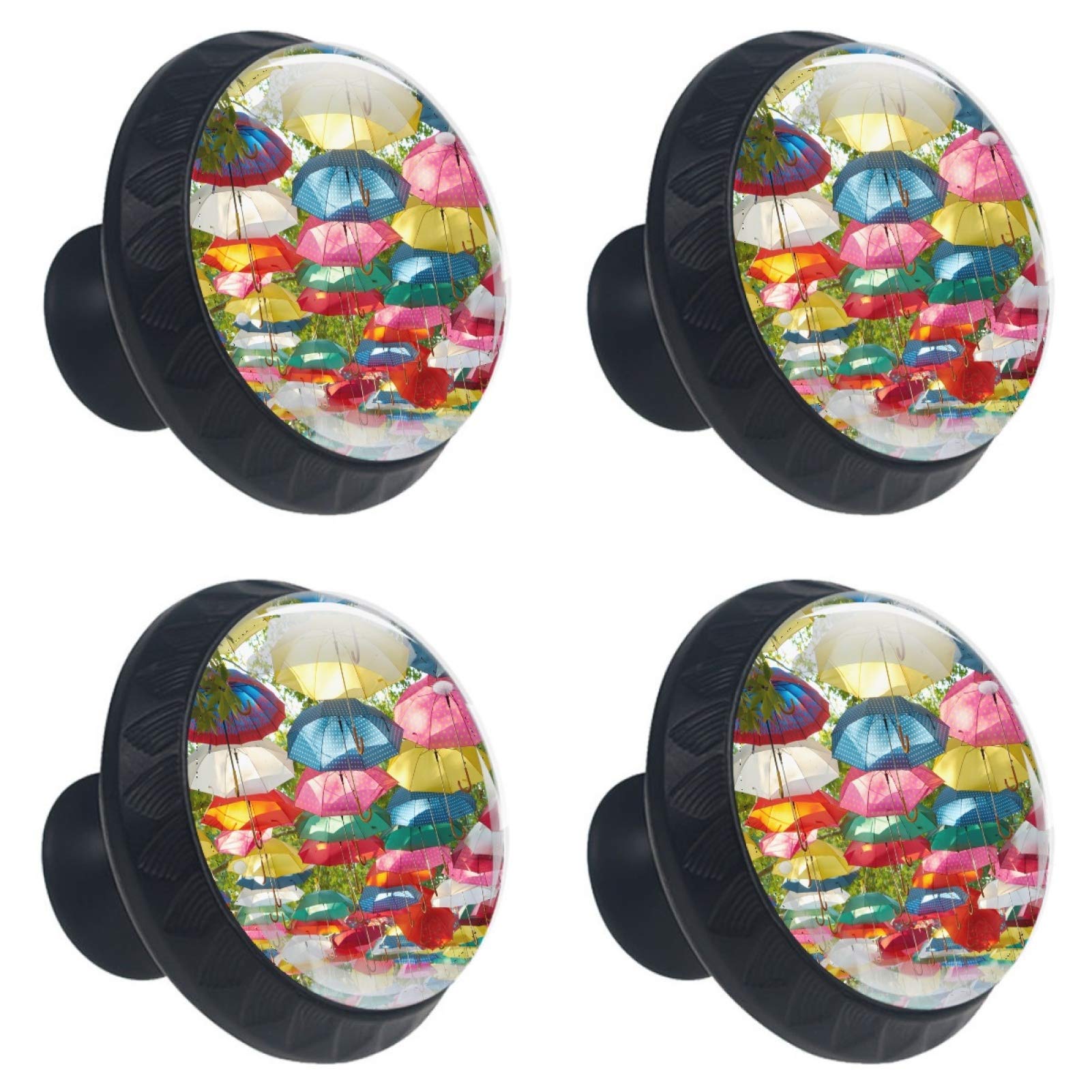 Bouton de meuble en verre parapluie pour restaurer vos tiroirs