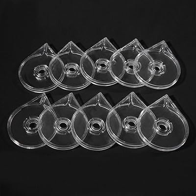 10Pcs Empty Nail Art Striping Tape Line Case, Nail Art Striping Tape Line Dispenser Holder Manicure Stickers Roller Case