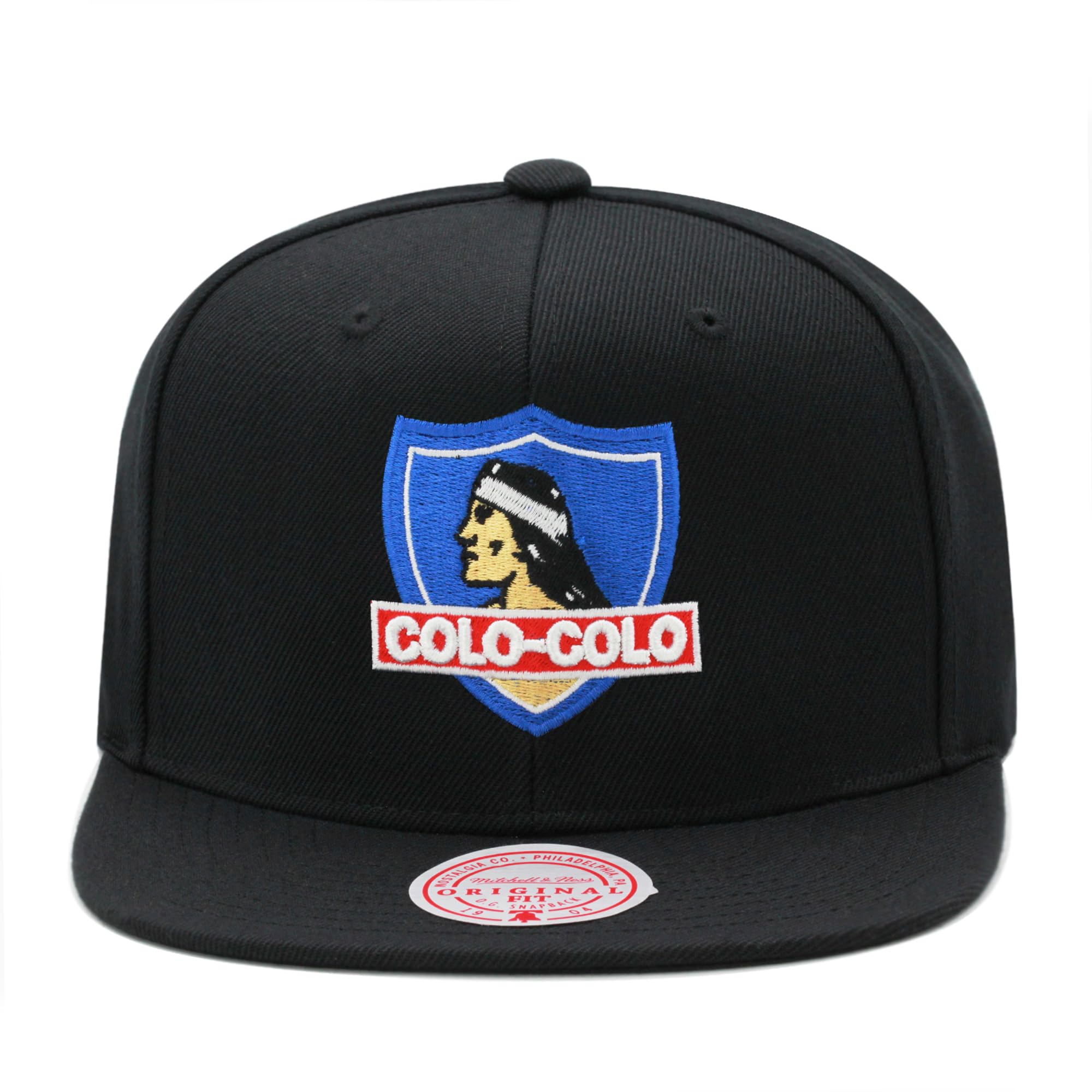 Mitchell & Ness Colo Colo Snapback Hat Cap Campeonato Chileno - Black