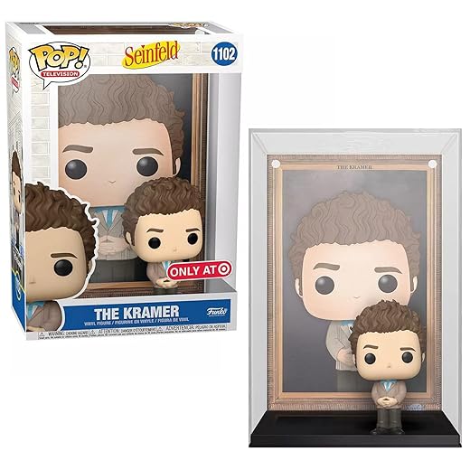 Sale Funko Pop! Moment: Seinfeld - The Kramer On Black Velvet (Target Exclusive)