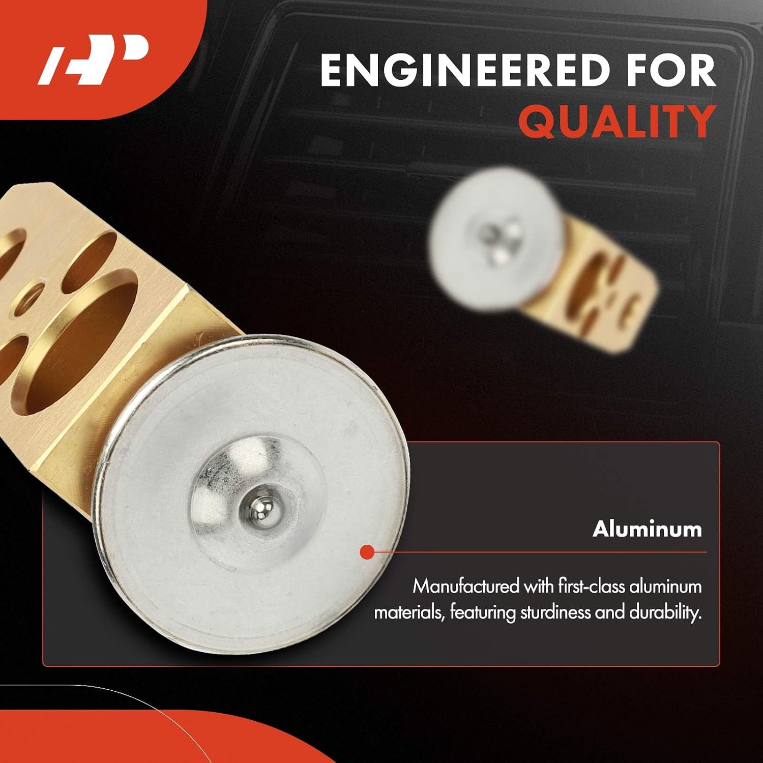 A-Premium AC Expansion Valve Compatible with Subaru Forester 1998-2000 H4 2.5L, Impreza 1998-2001 H4 2.2L/H4 2.5L