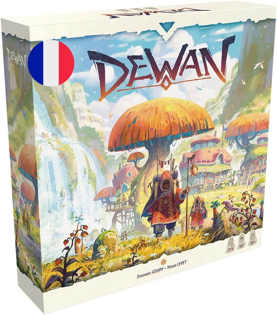 Asmodee - Dewan - Space Cowboys - Jeu de Société stratégique