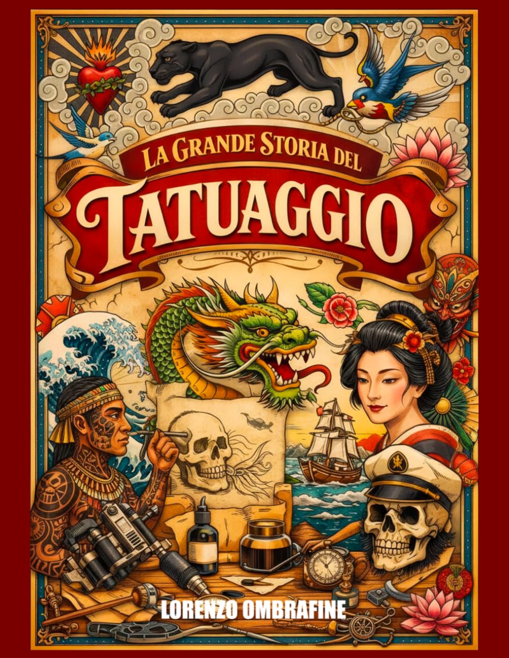 La Grande Storia del Tatuaggio: Dalle origini antiche alle tecniche moderne: storia, stili, strumenti e l’evoluzione dell’arte del tatuaggio fino a oggi