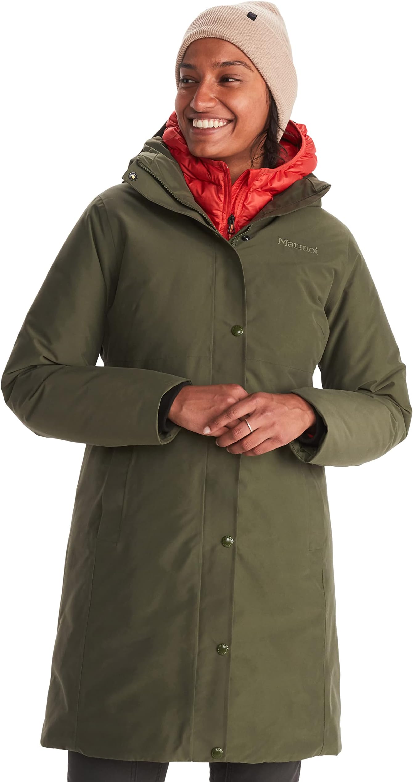 MarmotWomen's Wm's Chelsea Coat F22 Lightweight Insulated Down Jacket, 700 Fill Power, Outdoor Coat, Water Repellent Anorak, Windproof (pack of 1)