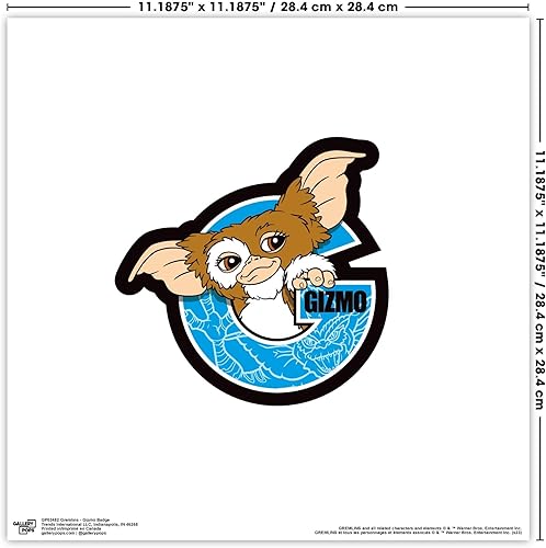 Miniatura 6 de Trends International Gallery Pops Gremlins - Arte de pared con insignia de Gizmo, versión sin marco, 12 x 12 pulgadas