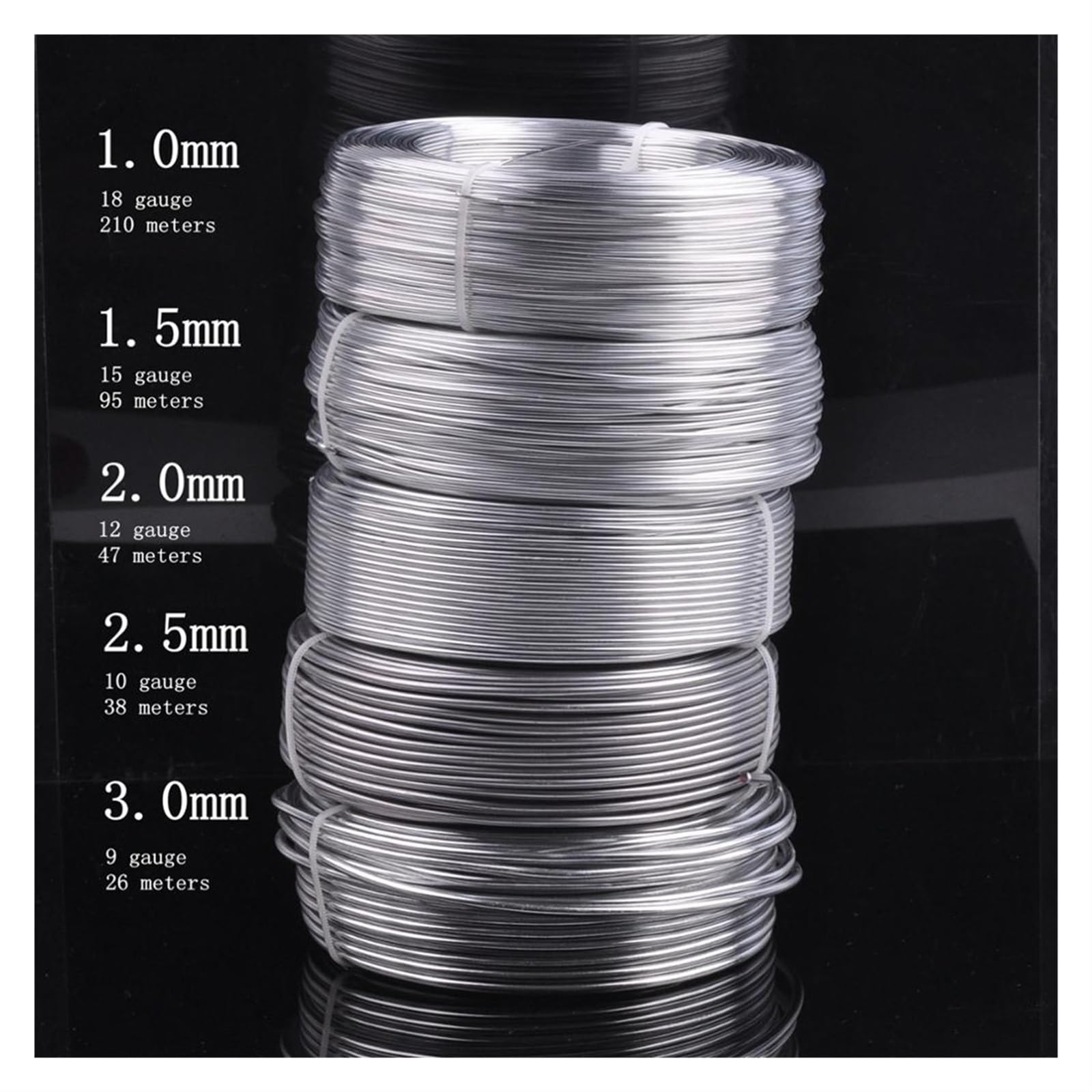 Szeroka gama kolorów: Drut aluminiowy występuje w wielu żywych kolorach, idealnych do dodania odrobiny koloru do Twoich kreacji. Materiał: aluminium Styl: drut do koralików rzemieślniczych Proces kolo
