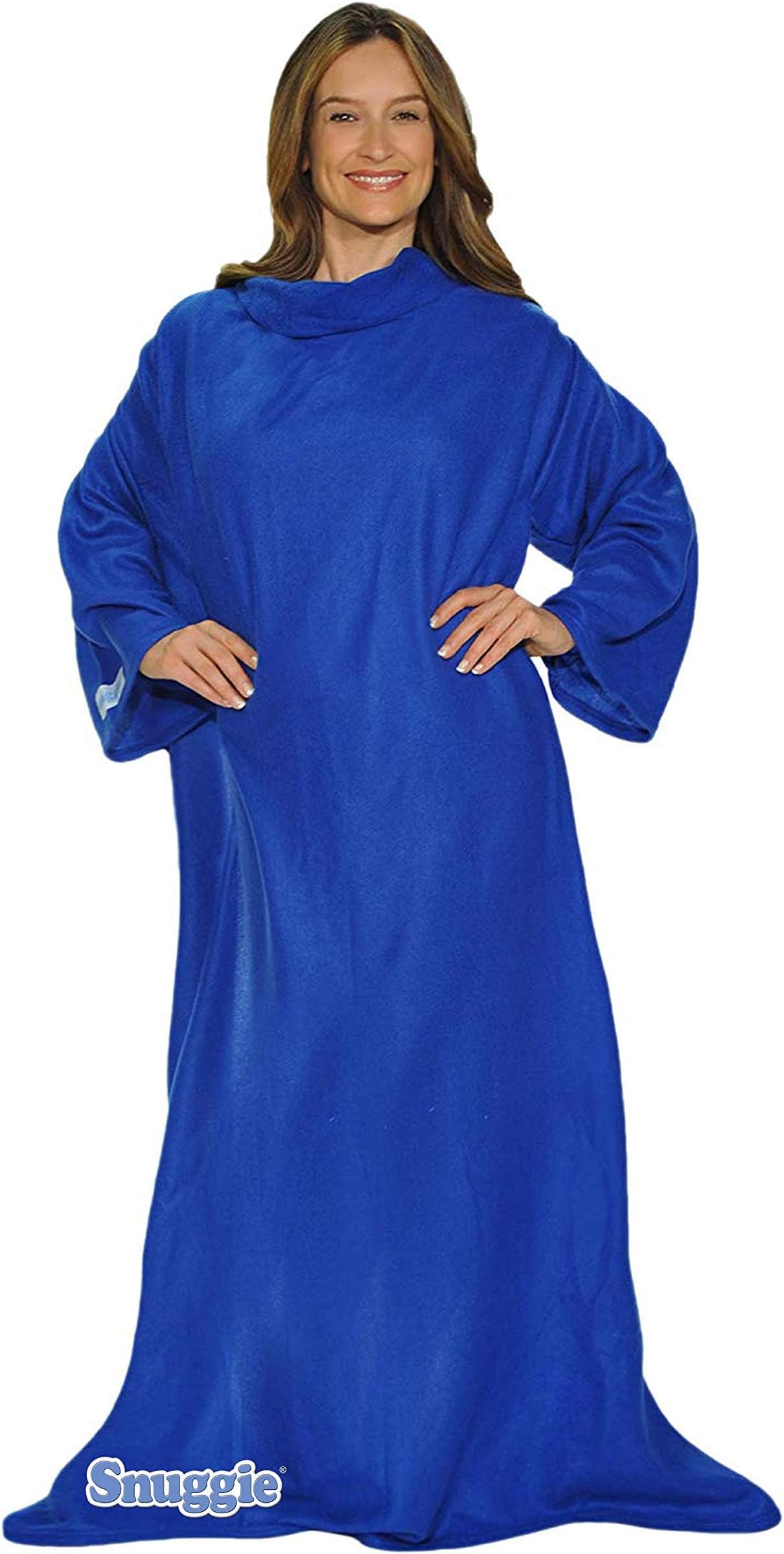 The Original Wearable Blanket With Sleeves & Pockets | Cozy Oversized Throw for Adult Men & Women | One Size, 71x54