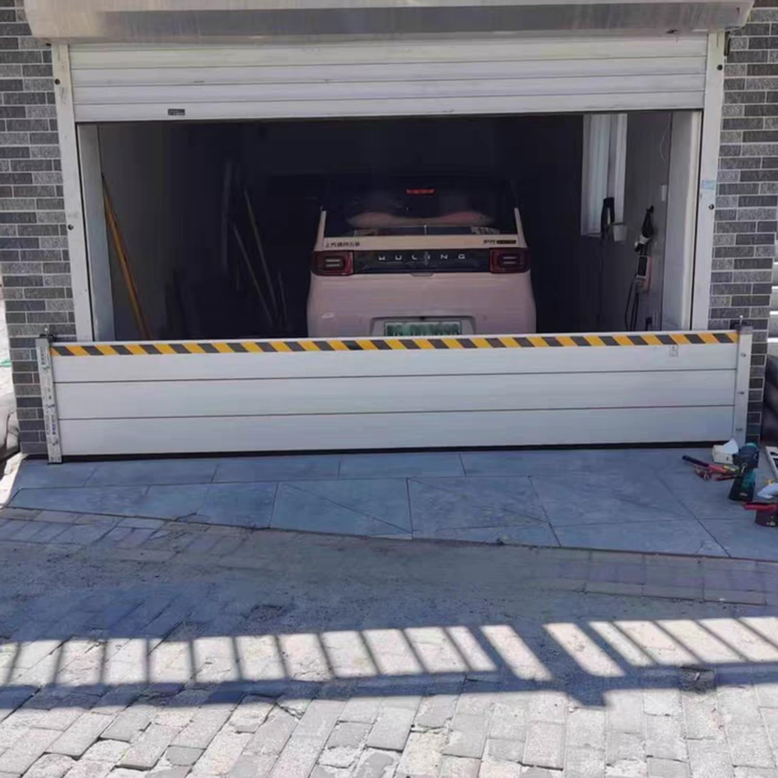 Barrière anti-inondation pour porte de garage hauteur 60cm protection eau