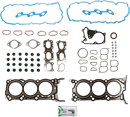 MA-9761317316 Juego de juntas de cabeza compatible con/para 12-13 Hyndai Santa Fe Kia Sorento 3.5L Juego de juntas de cabeza