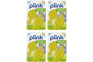 Plink PRA12T Dishwasher Rinse Aid: Eliminate Odors & Keep Your Dishwasher Sparkling Clean
