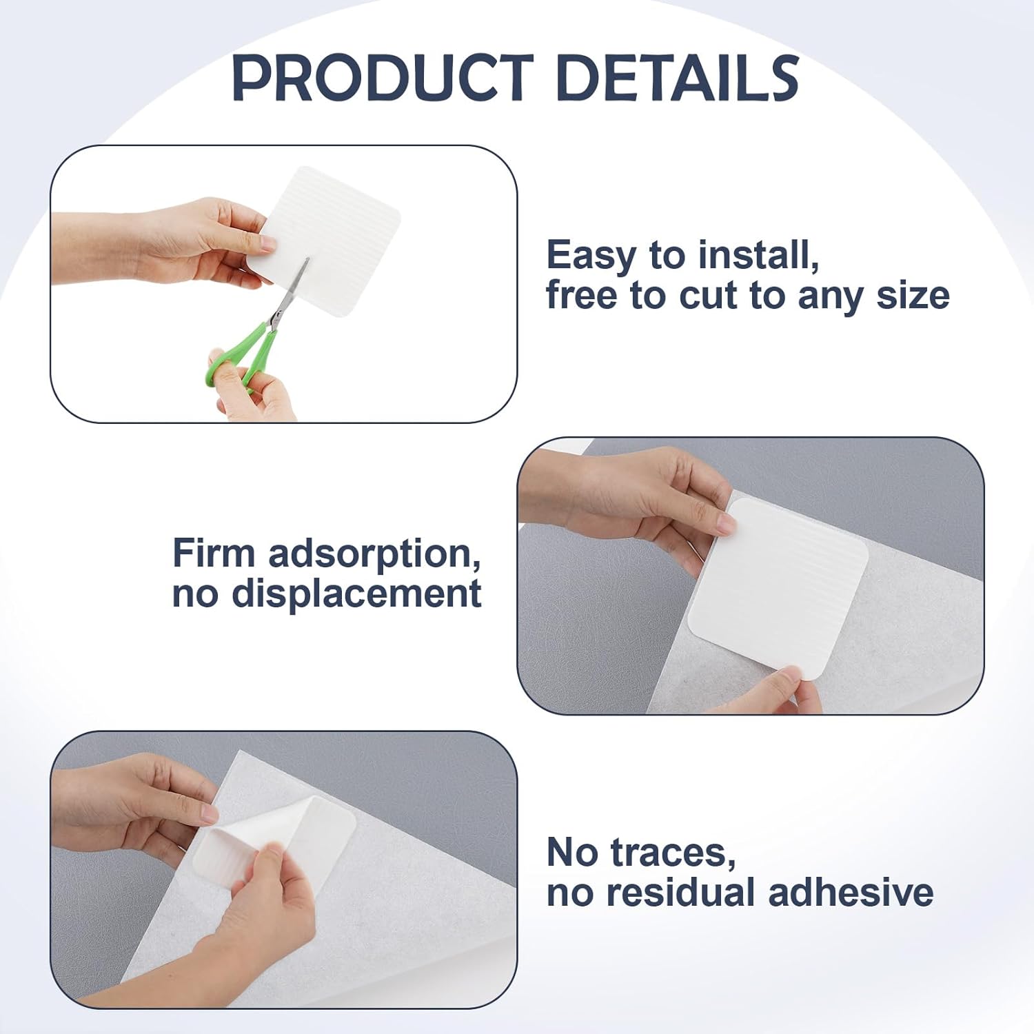 GlasFlength Tapis Anti-Dérapant: Sécurité Accrue pour Votre Maison - Image détaillée