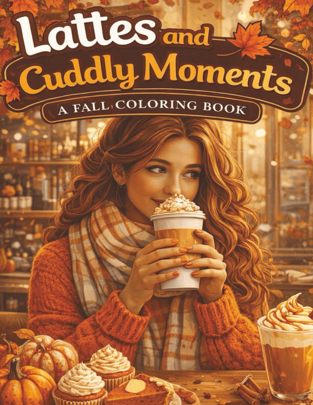 Lattes and Cuddly Moments Coloring Book