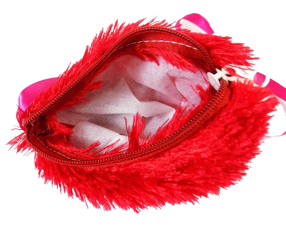 brown leaf Pocket Money Purse Small Hand Wallet Bag for Kids 1
