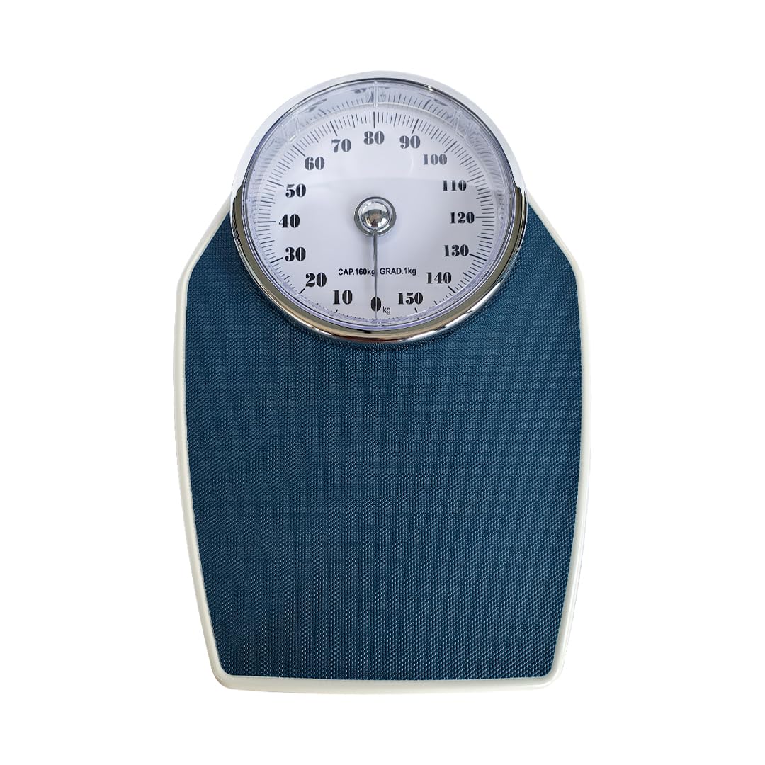 Atom Kinlee Mechanical Weighing Machine for Body Weighing Gym, Hospital, Home & Bathroom Scale With 160Kg Capacity. Fitness Weighing Scale with Non Slip Base. Atom Kinlee DT. 160 Mechanical Scale-image-3