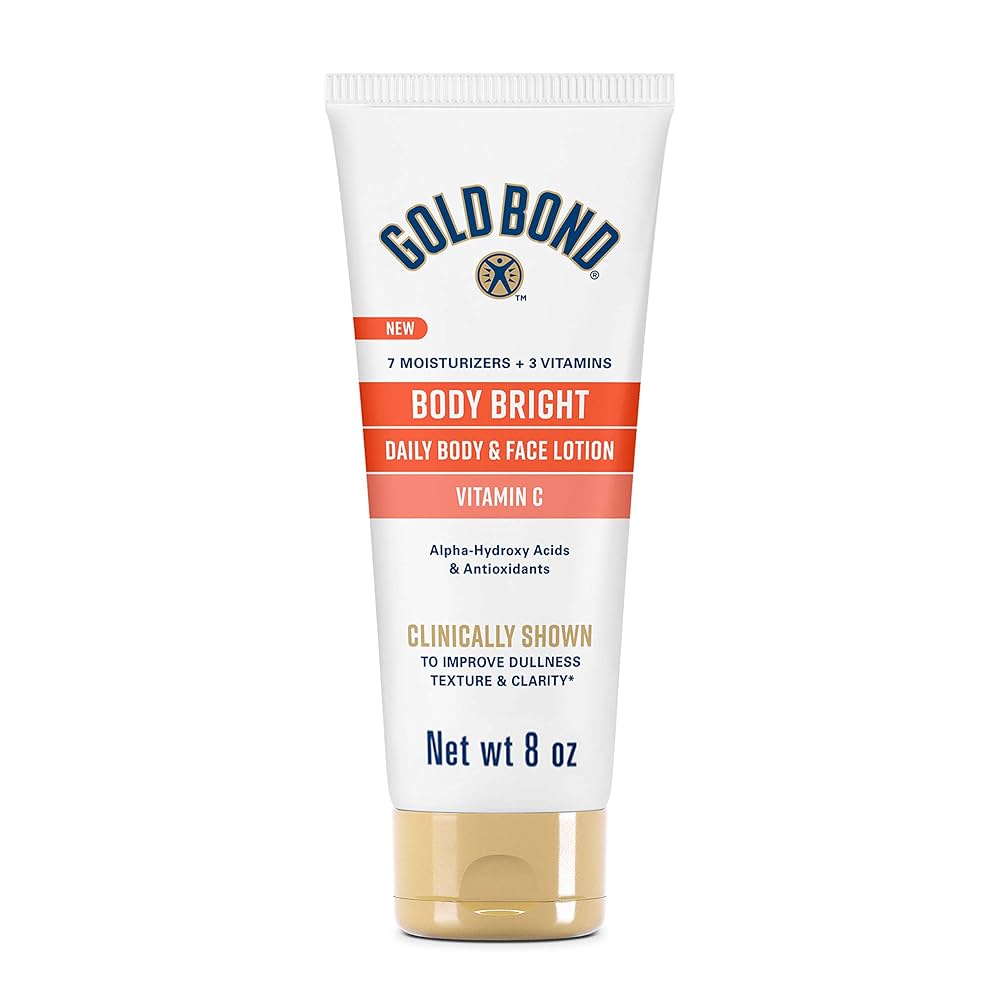 新品　CELLPHYC BRIGHT LOTION 280ml Amazon.com: Gold Bond Body Bright Daily Body & Face Lotion