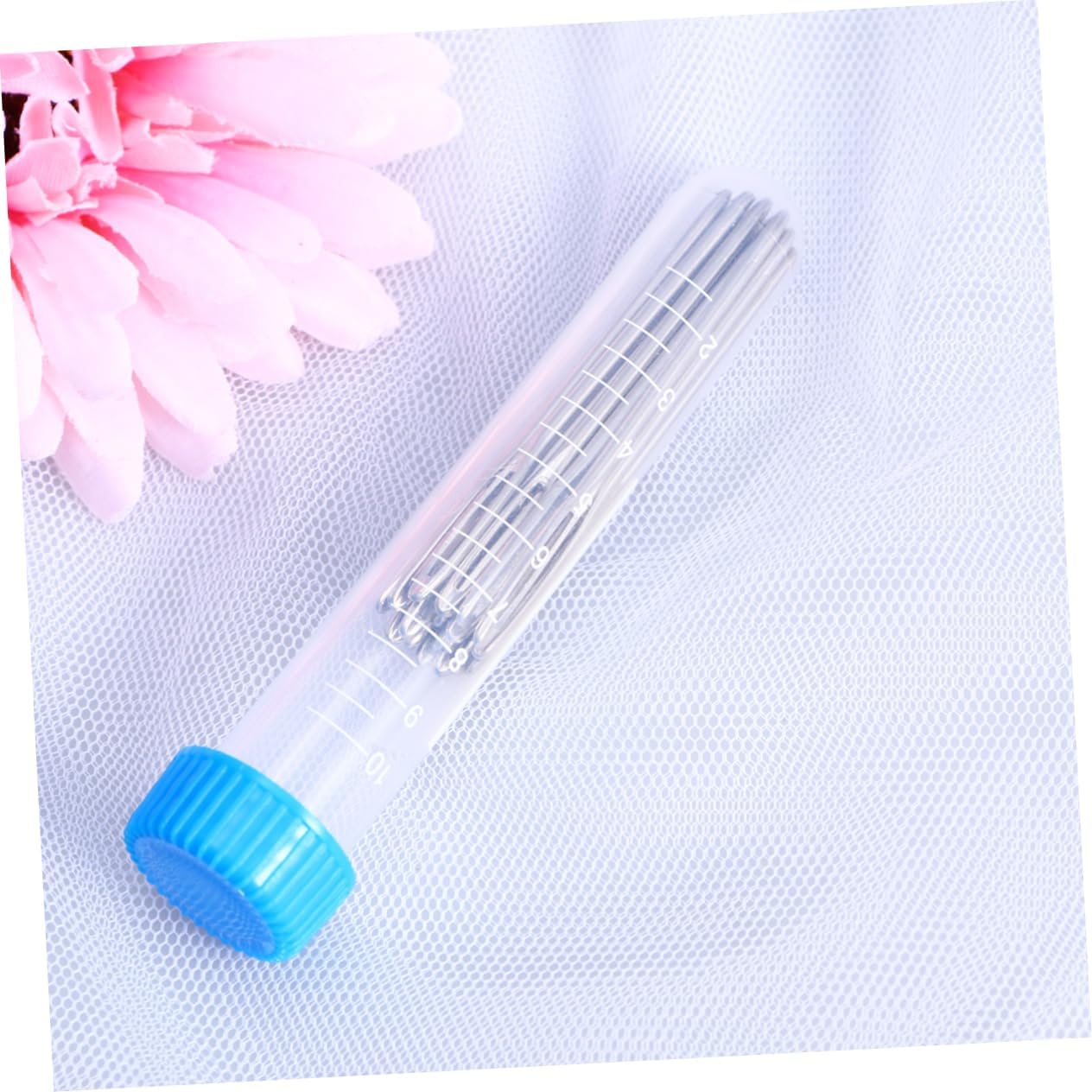 KONTONTY 20pcs Stainless Steel Large Eye Stitching Needles for Cross Stitching Yarn Sewing