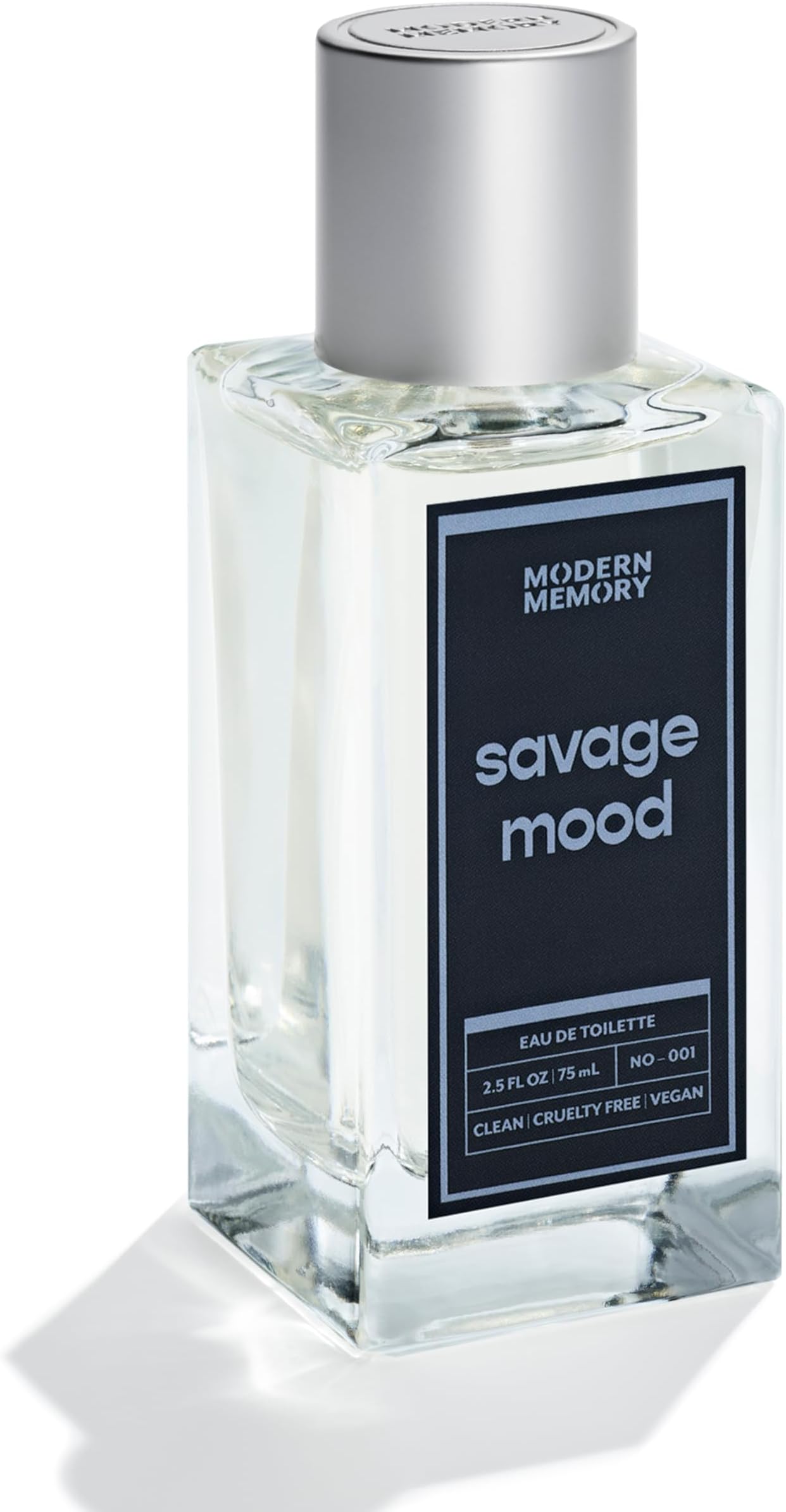 Modern Memory Savage Mood Eau de Toilette for Men, 2.5 fl oz - Notes of Bergamot, Wild Lavender & Dark Patchouli