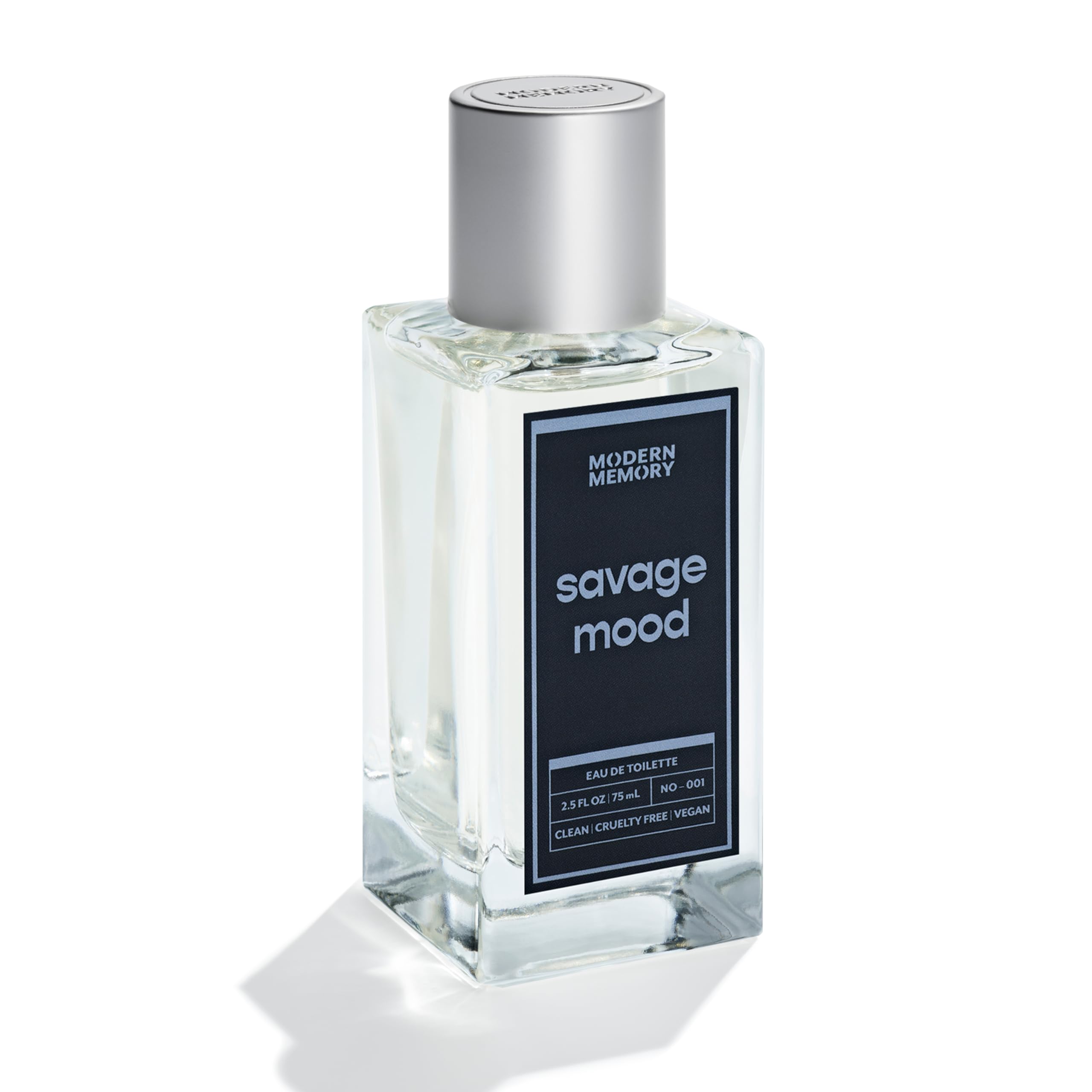 Modern Memory Savage Mood Eau de Toilette for Men, 2.5 fl oz - Notes of Bergamot, Wild Lavender & Dark Patchouli
