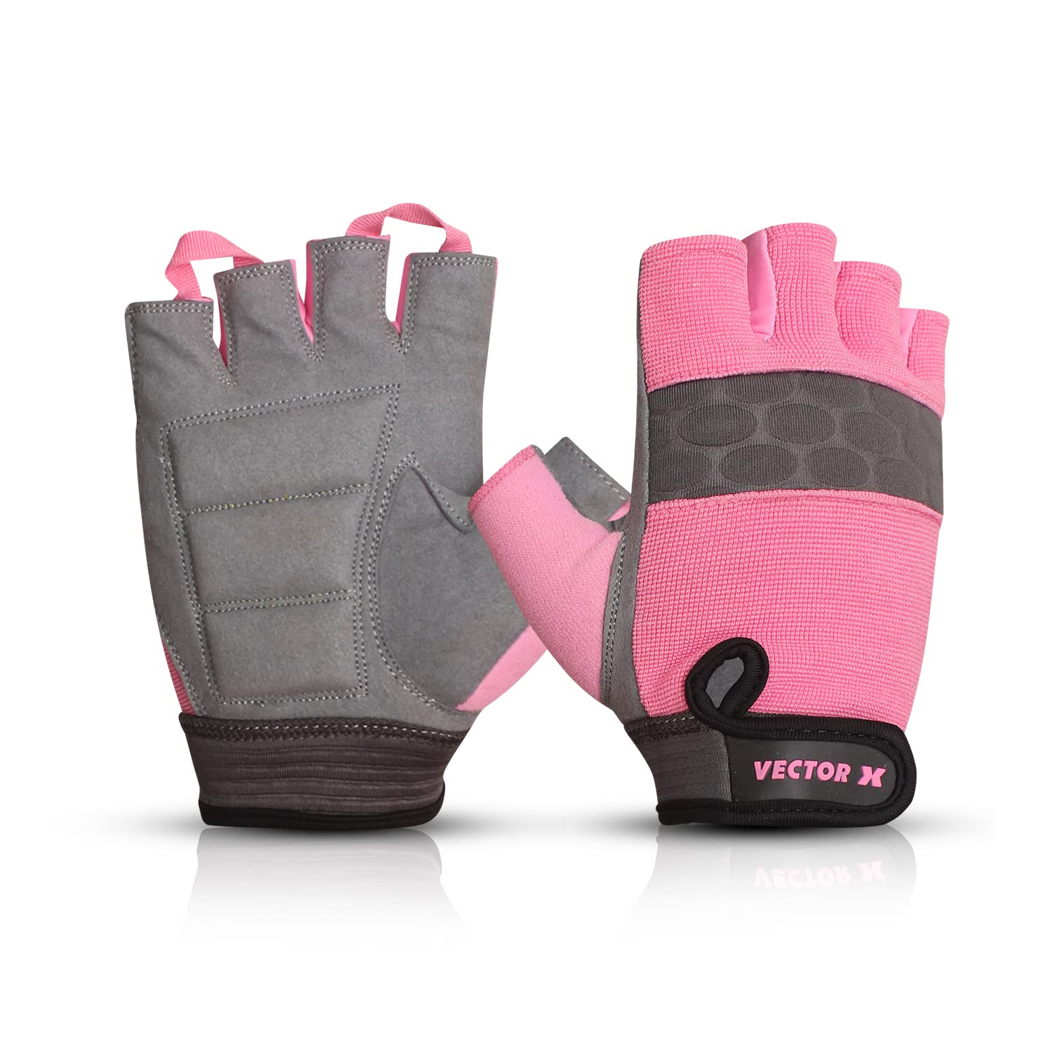 Vector X VX-600 Gym & Fitness Gloves (Pink) (L) (L)-image-11