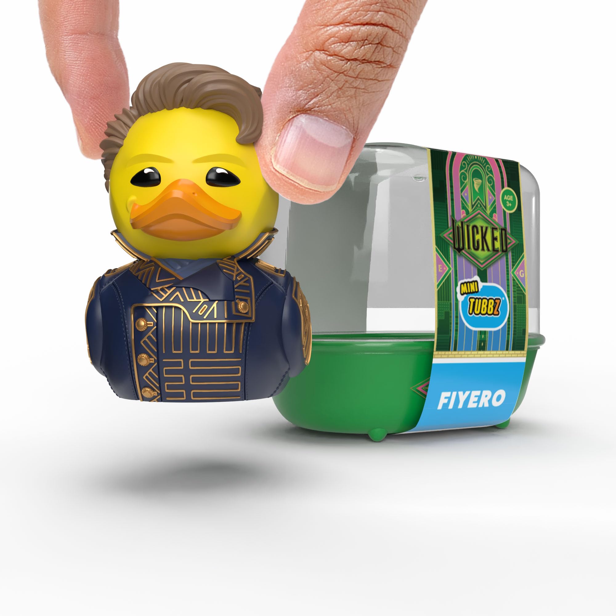 TUBBZ Mini: Wicked For Good - Prince Fiyero Cosplaying Rubber Duck Vinyl Figure