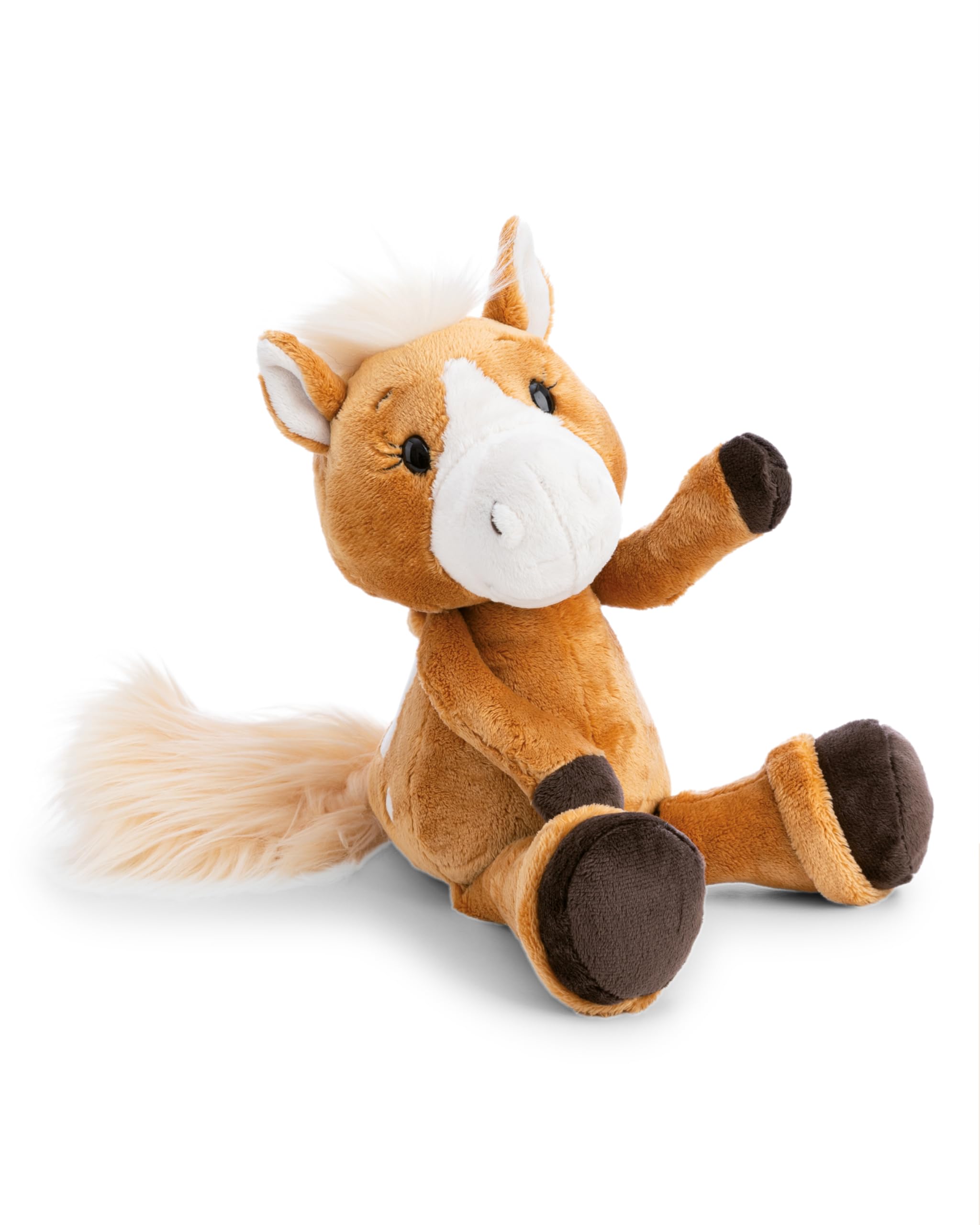 NICI Cuddly Toy, Horse Holly K. Pony, 26 cm, Brown, Soft Plush Toy, Cute Stuffed Toy for Cuddling and Playing, Great Gift Idea for Children and Adults - 62240