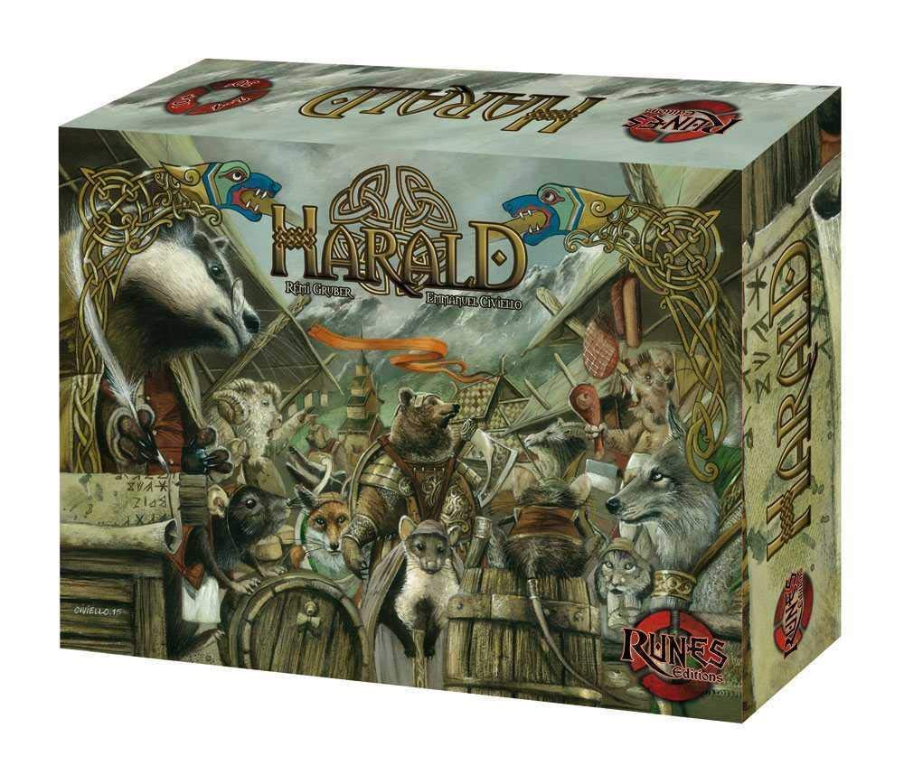 Runes Edition | Harald | Strategic Cardgame for 2-4 Players Ages 10 and up | Game in English