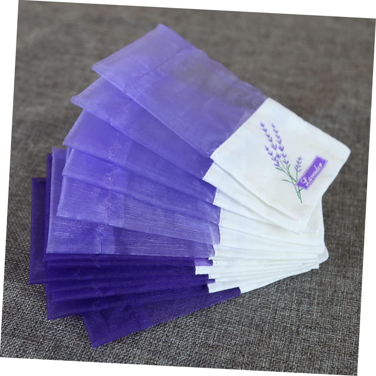 Abaodam 90stücke Lavendel Duftbeutel Im Blumigen Design Leere Säckchen Tiefem Für Aufbewahrung Von Getrocknetem Lavendel Und Kräutern Mit Praktischen Zugbändern