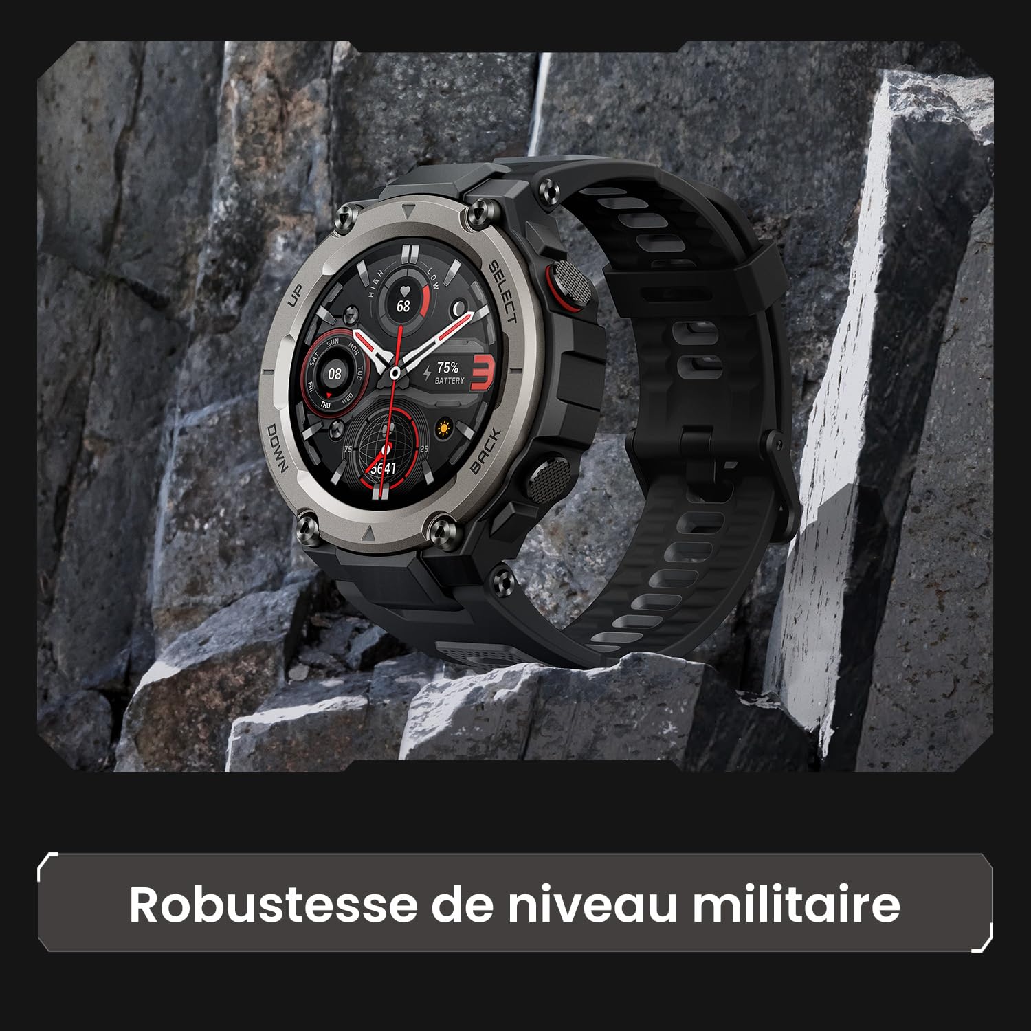 Amazfit T-Rex Pro 2024 Black