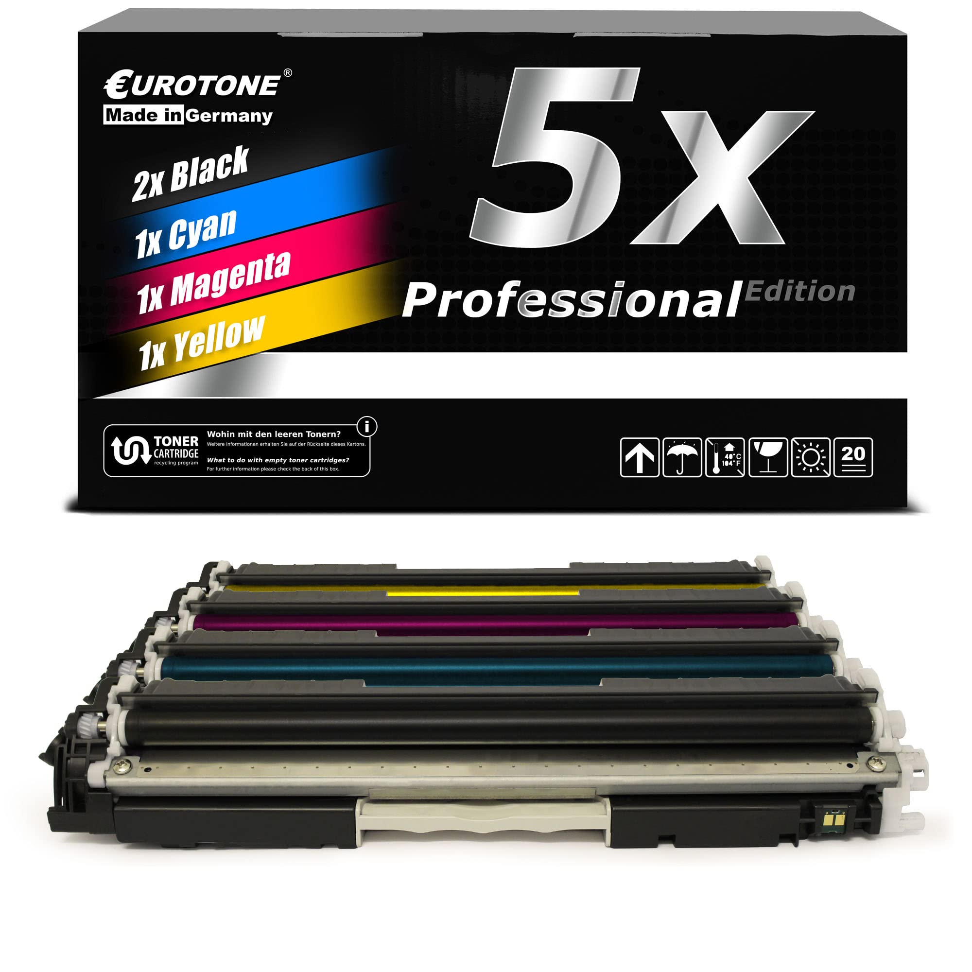 Toner compatible HP LaserJet CP1025 longue durée - 7