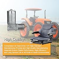 Vista 5 de LINJIANG GR1220254 - Compresor de aire para asiento de conductor de 12 V compatible con Grammer Maximo, Actimo, Primo, Primo, Compacto, Primo