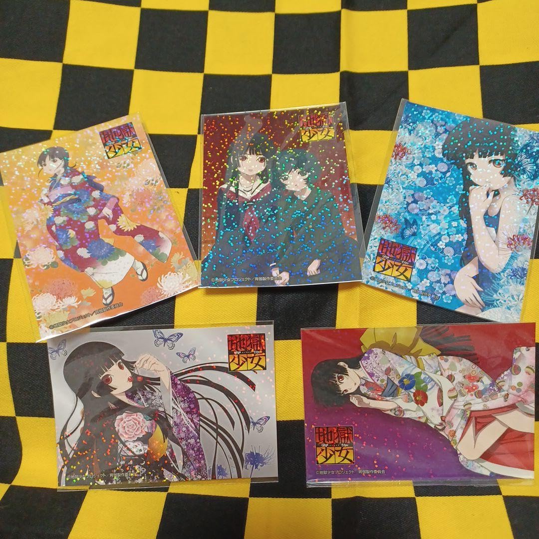 未開封！地獄少女 パスケース&ステッカー ５種５枚 6点セット Amazon.co.jp: 地獄少女 ステッカー 5種まとめ売り : おもちゃ