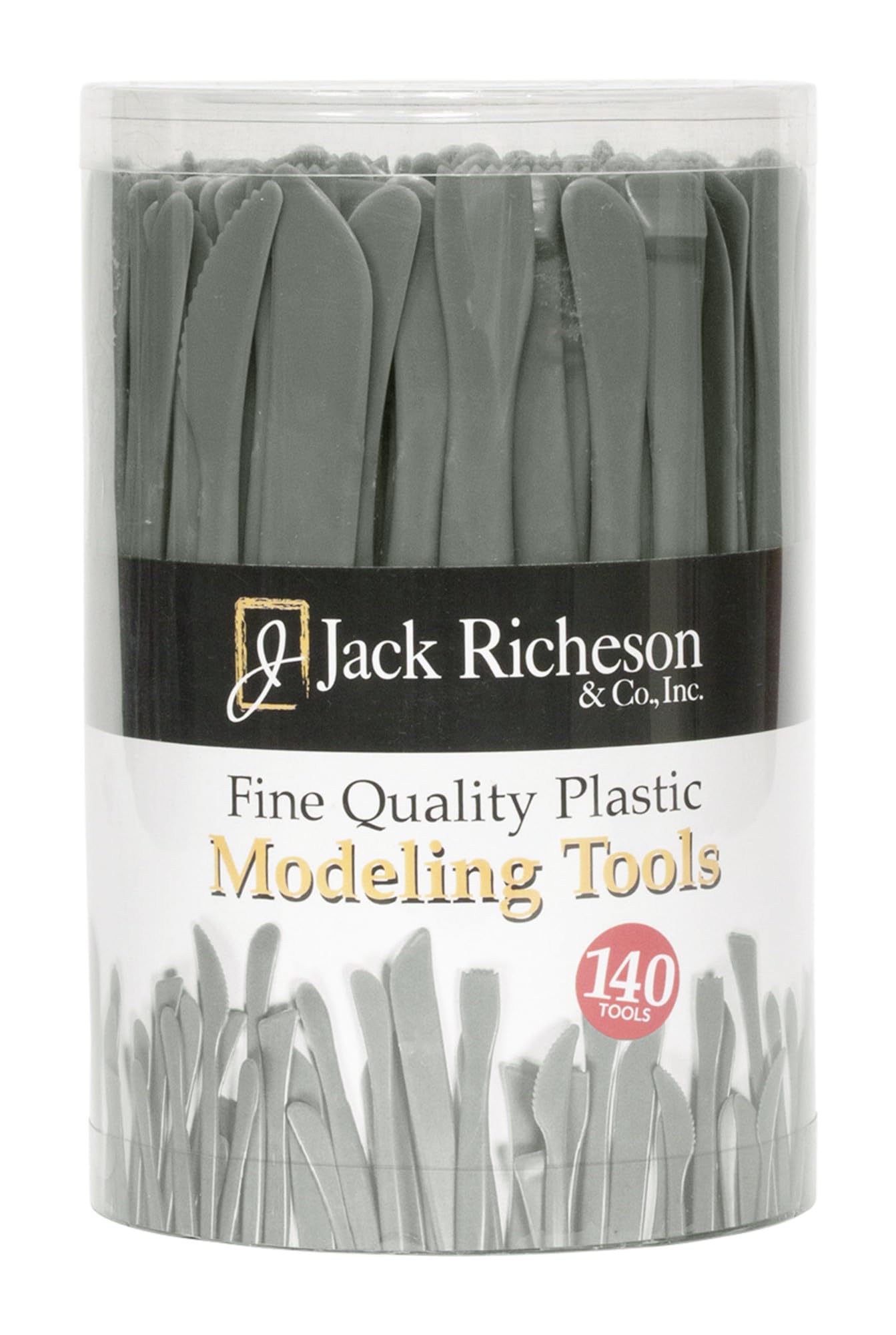 Jack Richeson Economy Heavy Duty Student Modeling Tool Set, 6 in, Plastic, Set of 140 by