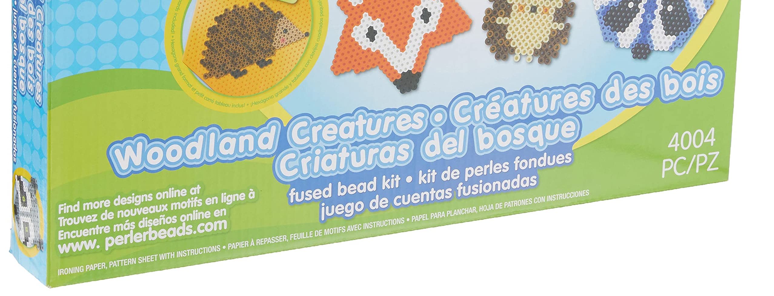 Perler Beads Woodland Creatures Animal Pattern Crafts for Kids, 4004