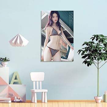 ビキニ姿の女性ポスター Amazon.co.jp: 櫻井音乃写真水着ポスタービキニ画像セクシー