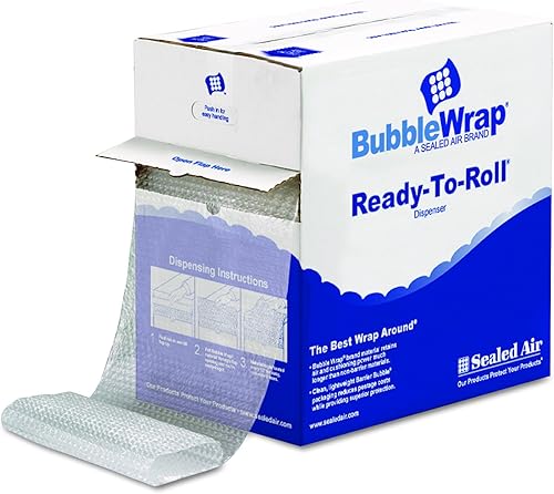 Miniatura 2 de Sealed Air 69566 Bubble Wrap®, autoadherente acolchado de aire, 3/16" de grosor, 12" x 175ft