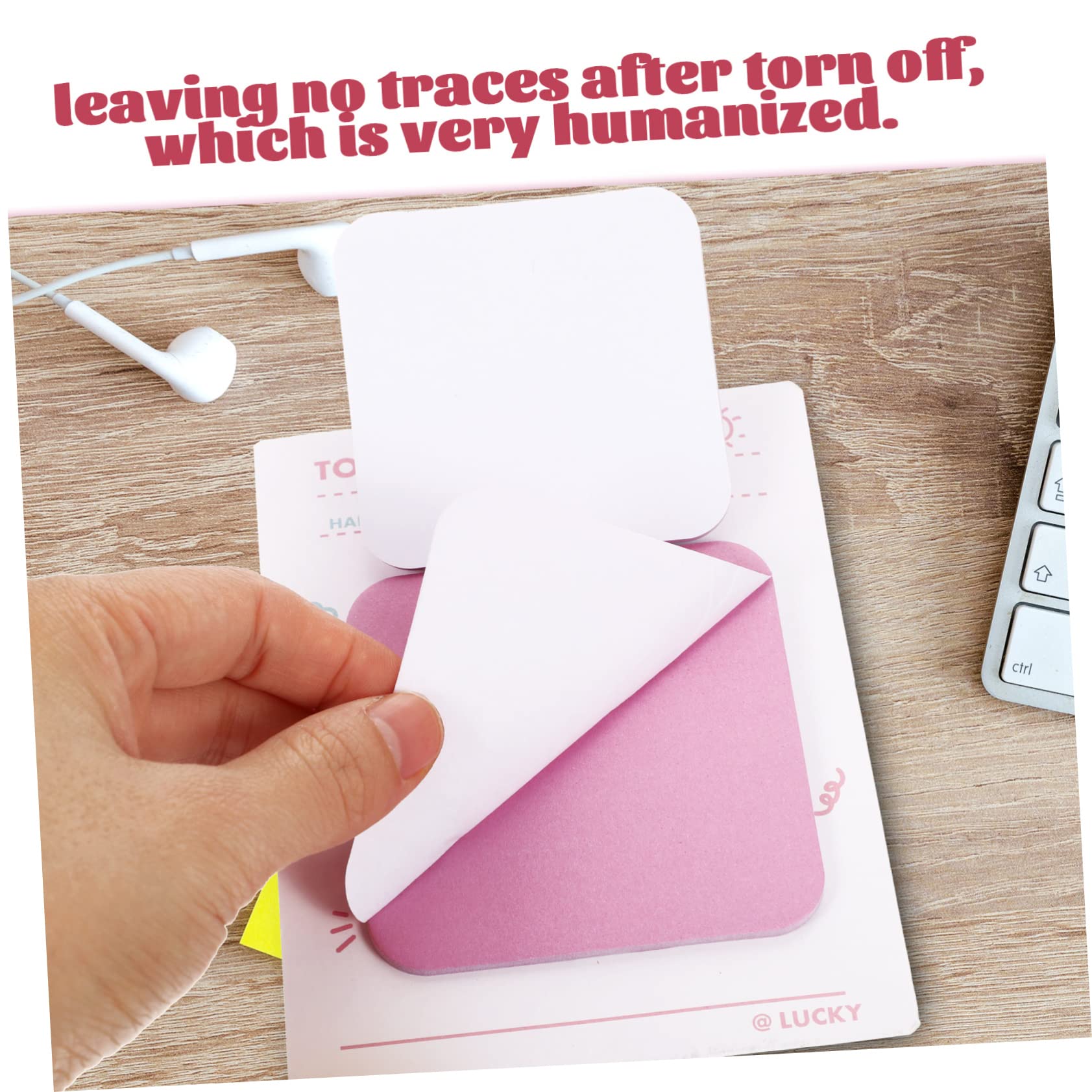 STOBOK 16stücke Sticky Tabs Memo Pads Kreative Notizaufkleber Selbstklebende Memo-sticker Für Schule Und Büro Stilvolle Und Dekorative Haftnotizen Für Studenten Und Lehrer
