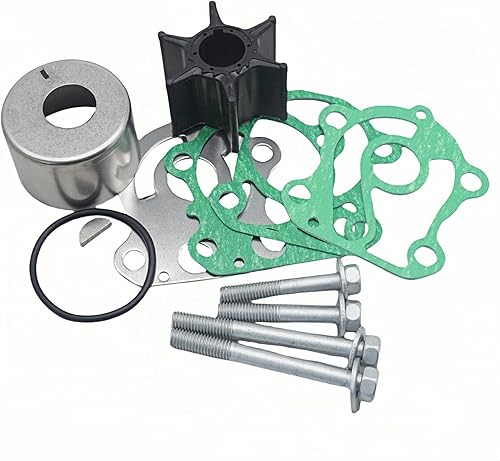 Miniatura 13 de 6N0-W0078 Kit de impulsor de bomba de agua para Yamaha fueraborda 2 tiempos de 6 8 HP 6G1-W0078-00-00 6G1-W0078-A1-00 Sierra 18-3460