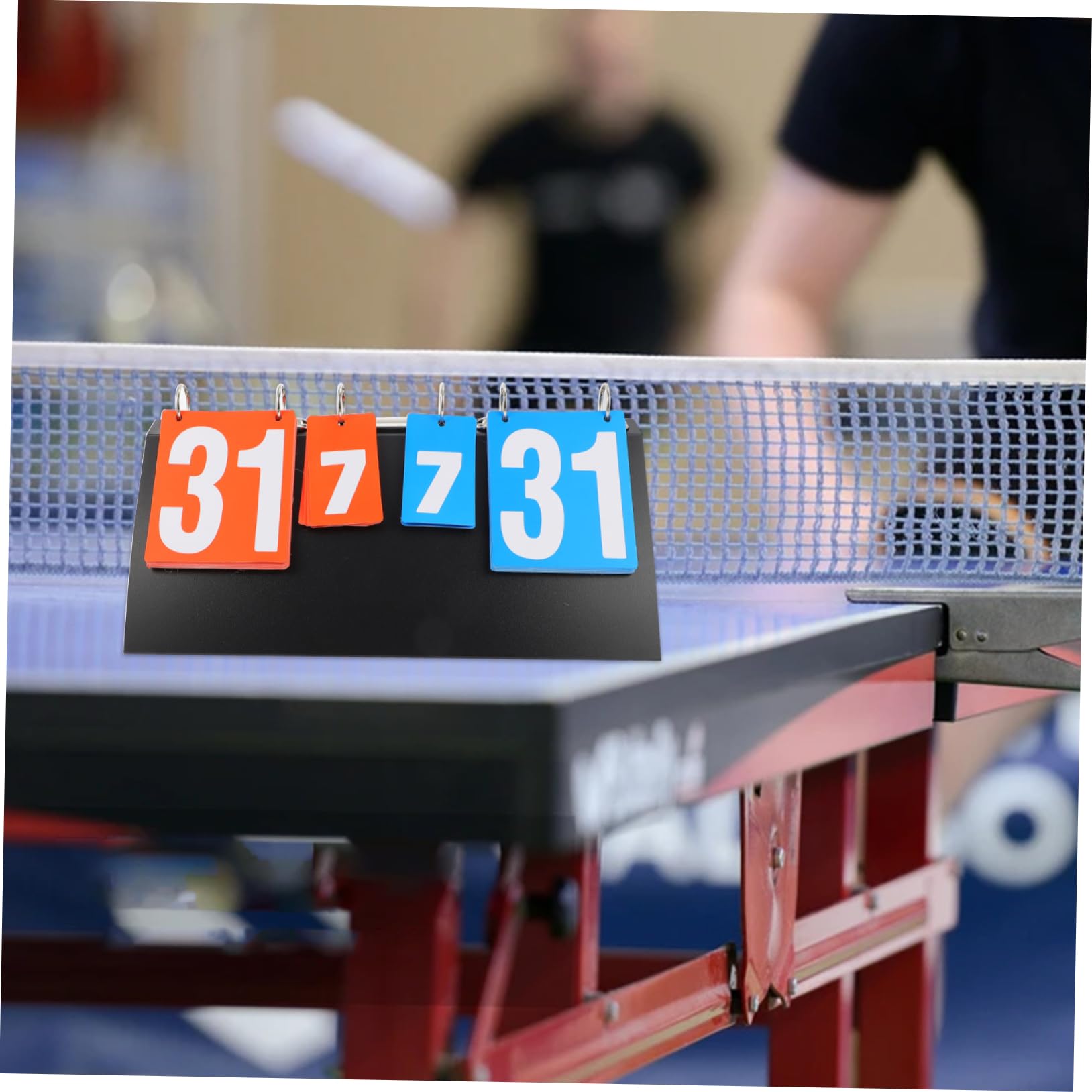 VICASKY Punktetafel Tischtennis-anzeigetafel Desktop Scorer Sportbedarf Basketball-spielbedarf Punkte-Flipper