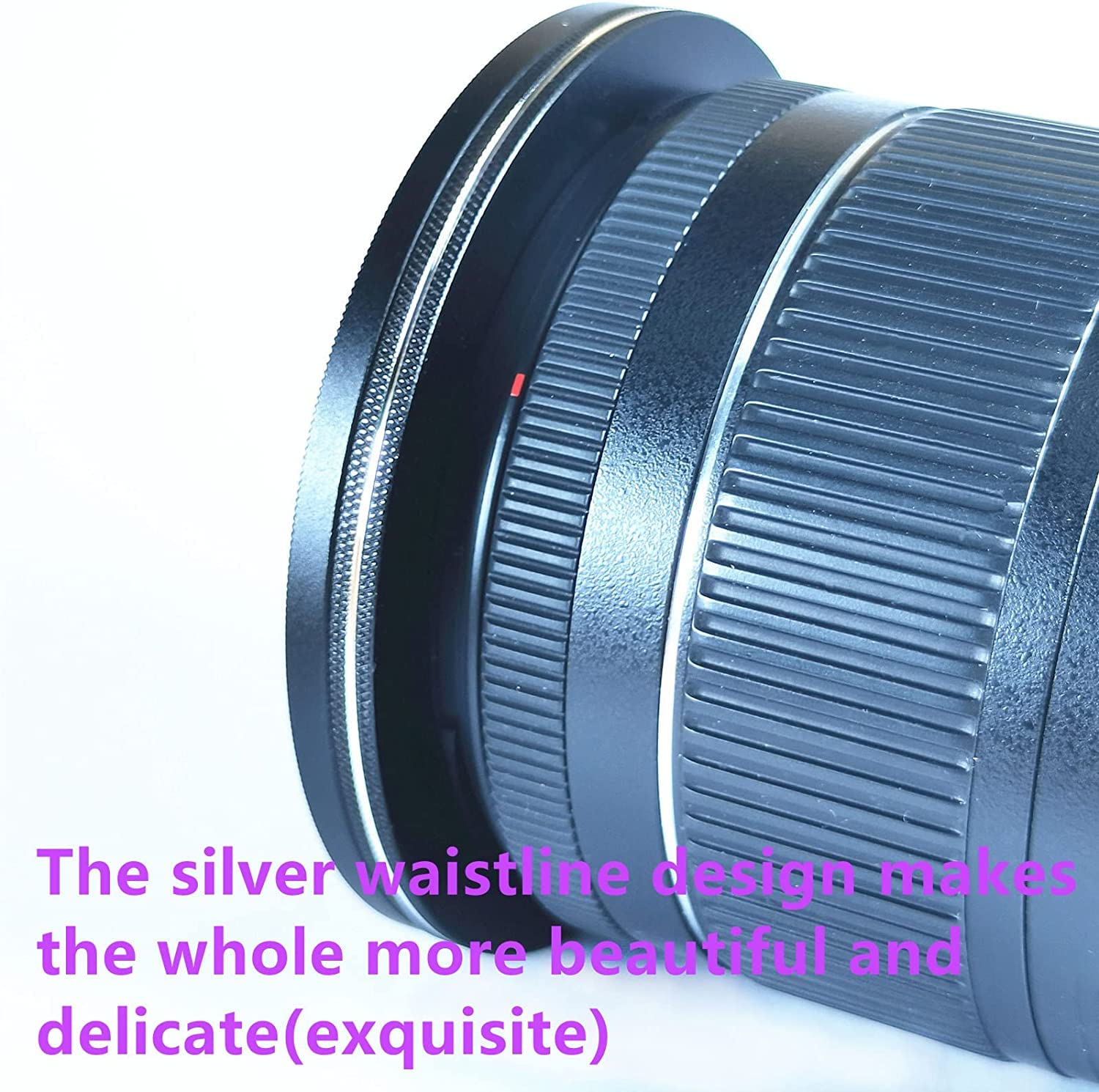 Anello Adattatore Step-Up In Alluminio 52-55 Mm – Per Filtri E Accessori Fotografici – Made In Italy - 4