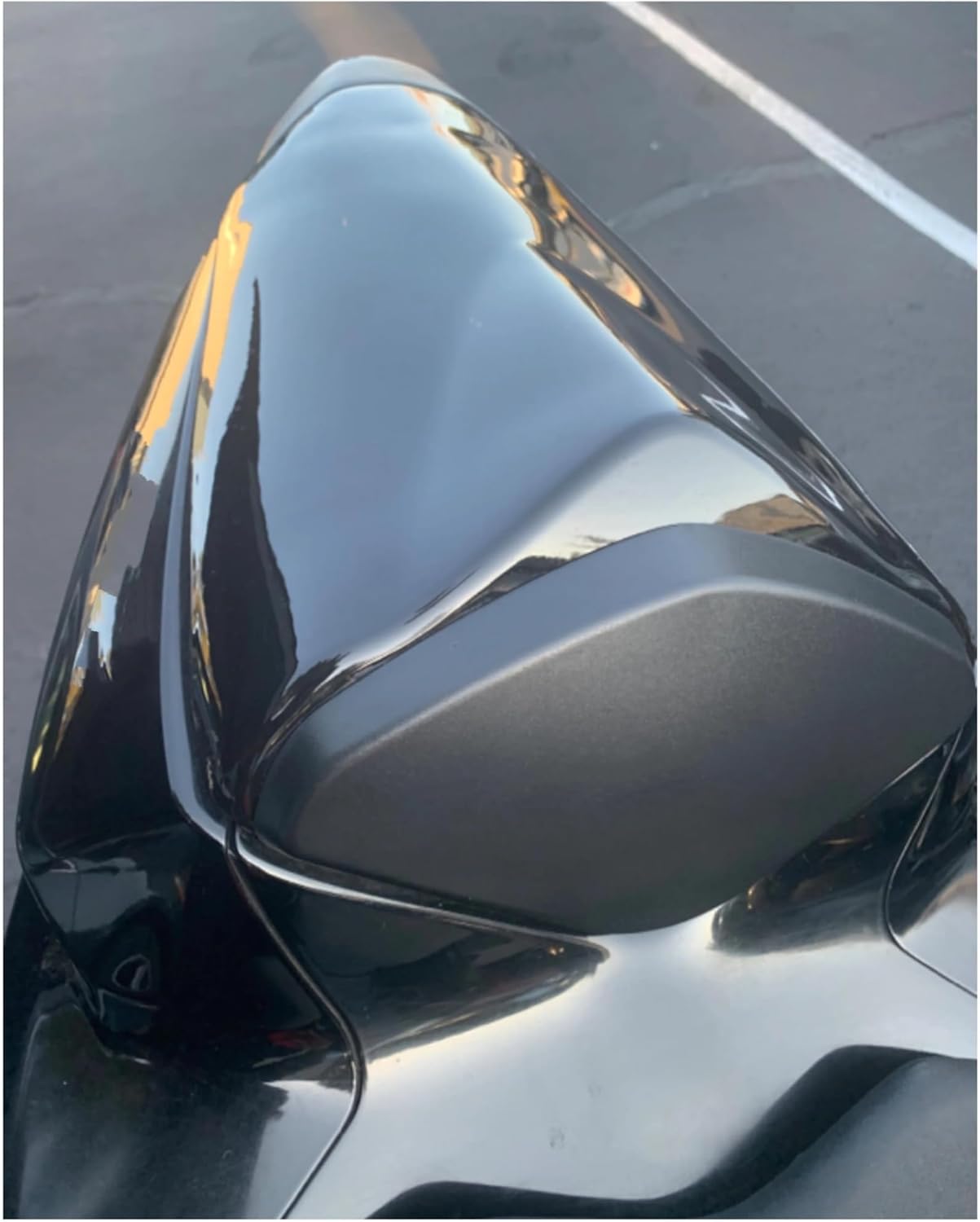 助手席用背もたれパッド バイク後部シートカバーリアテールフェア