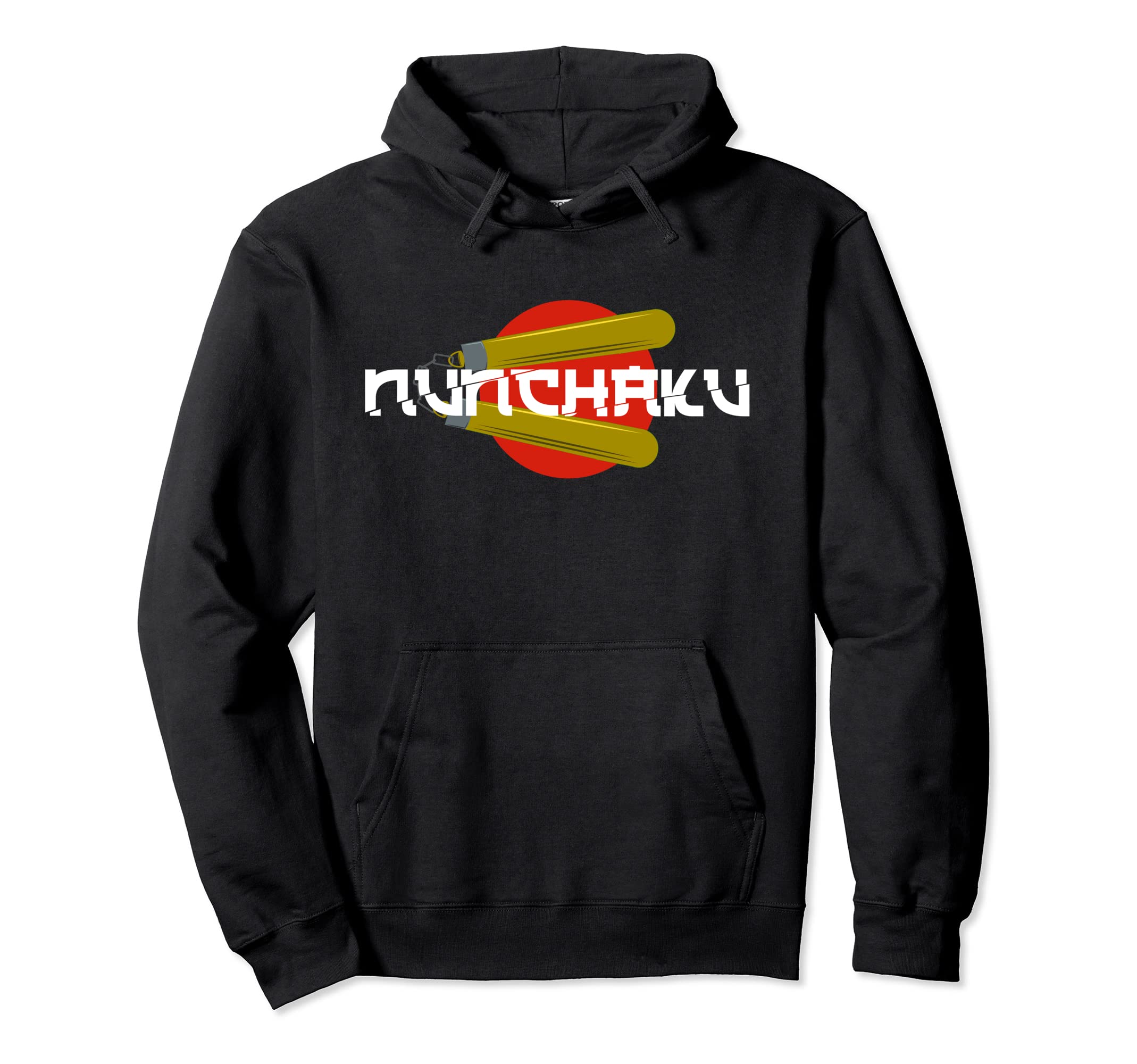 Nunchaku Nunchucks Ninja Ninjutsu Martial Arts Training Gift Pullover Hoodie